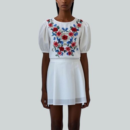 fashionable-loose-womens-embroidered-crop-top