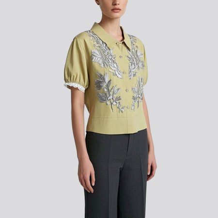 womens-print-retro-short-sleeve-shirt
