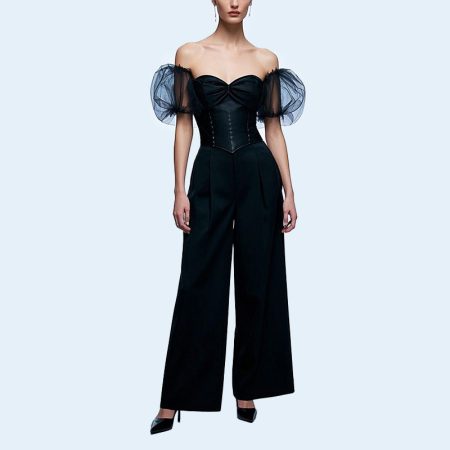 womens-classic-retro-ballon-sleeves-top