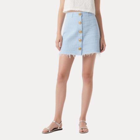 buttons-up-solid-color-casual-fashion-mini-skirt-for-women